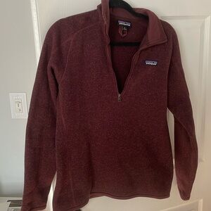 Patagonia maroon Better Sweater